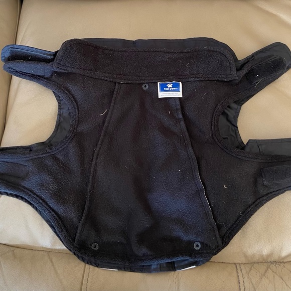 Reflective Stripped Dog Jacket 🐶 - Picture 2 of 3